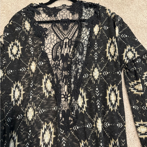 Target xhiliration extra long Aztec cardigan - Picture 3 of 3